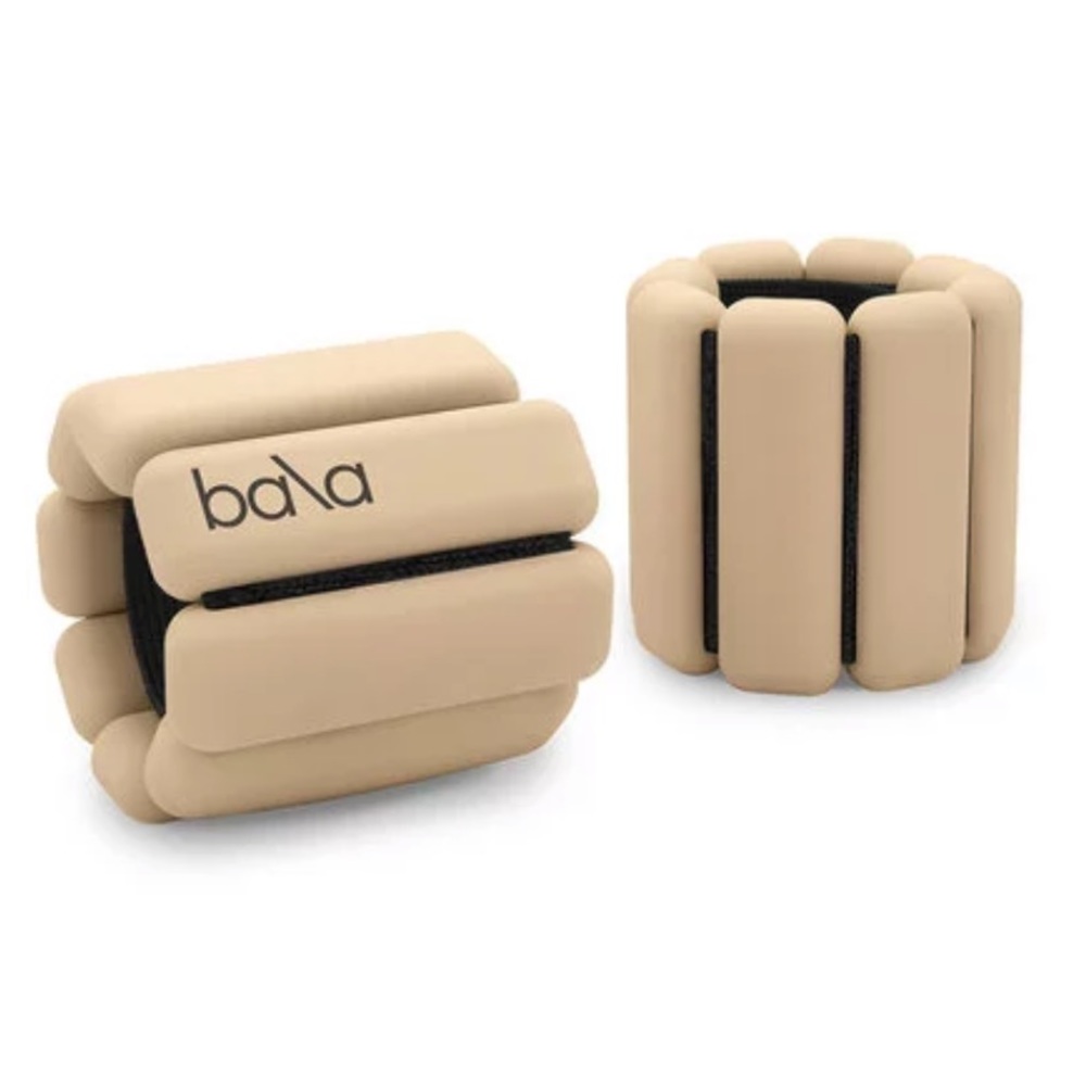 BALA- Bala Bangles 1lb Ankle/Wrist Weights - Sand